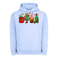 Pigment Grape Ice Mexico Coffee Cups With Cactus And Tequila Bottle Urban Hoodie - FaDigitalArtStudio