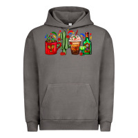 Pigment Tornado Mexico Coffee Cups With Cactus And Tequila Bottle Urban Hoodie - FaDigitalArtStudio