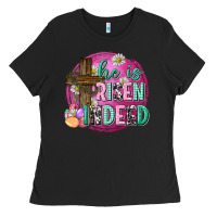 Black he is risen indeed easter Ladies Tee - Neo Western