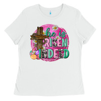 White he is risen indeed easter Ladies Tee - Neo Western