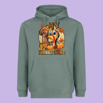 My 1st Thanksgiving Heavyweight Hoodie Designed By Nancycooperartshop