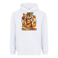 White My 1st Thanksgiving Heavyweight Hoodie - NancyCooperArtShop