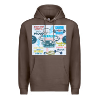 Coffee perfect body loading Premium Hoodie - TumblerDesignByShophia