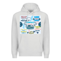 Dove Grey perfect body loading Premium Hoodie - TumblerDesignByShophia