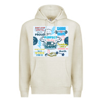 Oatmeal Heather perfect body loading Premium Hoodie - TumblerDesignByShophia