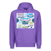 Purple perfect body loading Premium Hoodie - TumblerDesignByShophia