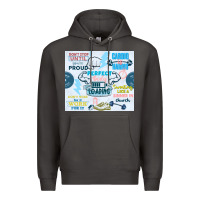 Smoke perfect body loading Premium Hoodie - TumblerDesignByShophia