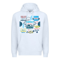 White perfect body loading Premium Hoodie - TumblerDesignByShophia
