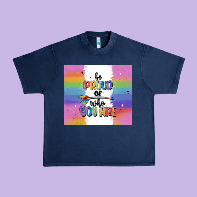 Be Proud Of Who You Are Urban Heavy Tee Designed By Maliassmallbusiness