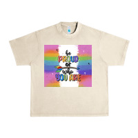 Sandshell be proud of who you are Urban Heavy Tee - MaliasSmallBusiness