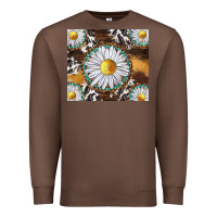 Chestnut western daisy and cowhide tumbler tbs Premium Sweatshirt - TumblerDesignByShophia