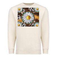 Sandshell western daisy and cowhide tumbler tbs Premium Sweatshirt - TumblerDesignByShophia