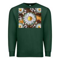 Western Daisy And Cowhide Tumbler Tbs Premium Sweatshirt | Teevron