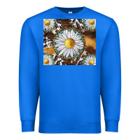 True Royal western daisy and cowhide tumbler tbs Premium Sweatshirt - TumblerDesignByShophia