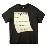 Asphalt test sheet fa element Heavy Core Tee - FaDigitalArtStudio
