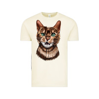 Vintage Arctic Bengal Cat Face Vintage Tee - LillyAllenDesigns