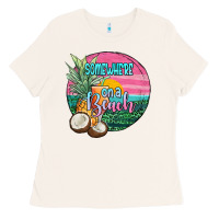 Bone somewhere on a beach Ladies Tee - JahusDesignShop