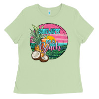 Matcha somewhere on a beach Ladies Tee - JahusDesignShop