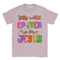Lilac silly rabbit easter is for jesus Classic Tee - MaliasSmallBusiness