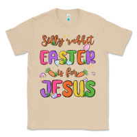 Mushroom silly rabbit easter is for jesus Classic Tee - MaliasSmallBusiness