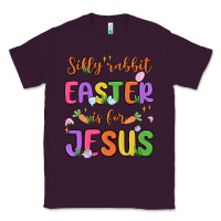 Plum silly rabbit easter is for jesus Classic Tee - MaliasSmallBusiness