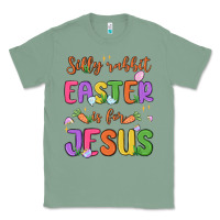 Sage silly rabbit easter is for jesus Classic Tee - MaliasSmallBusiness