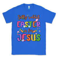 True Royal silly rabbit easter is for jesus Classic Tee - MaliasSmallBusiness