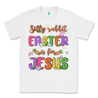 White silly rabbit easter is for jesus Classic Tee - MaliasSmallBusiness