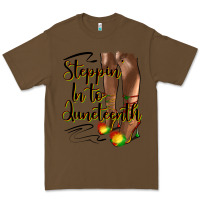Cacao steppin' in to juneteenth heels Premium Tee - HRA Design Shop