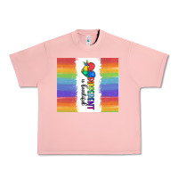 Salmon different is beautiful Urban Heavy Tee - MaliasSmallBusiness