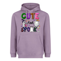 Lavender Cute and spooky Heavyweight Hoodie - NancyCooperArtShop
