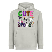 Moon Dust Cute and spooky Heavyweight Hoodie - NancyCooperArtShop
