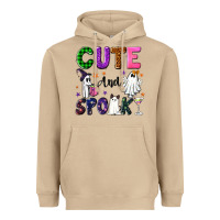 Mushroom Cute and spooky Heavyweight Hoodie - NancyCooperArtShop