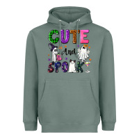 Sage Cute and spooky Heavyweight Hoodie - NancyCooperArtShop