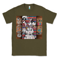 Army Green happy easter Classic Tee - CowhideDigitalArt
