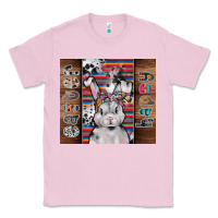 Bubblegum Pink happy easter Classic Tee - CowhideDigitalArt