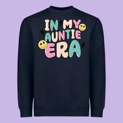 In My Auntie Era Heavyweight Sweatshirt Designed By Maliassmallbusiness