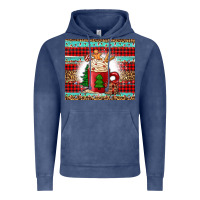 Vintage Denim Christmas coffee Vintage Hoodie - Jasminsmagicworld