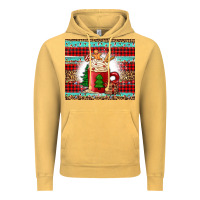 Vintage Mustard Christmas coffee Vintage Hoodie - Jasminsmagicworld
