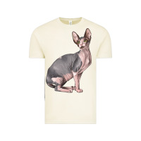 Vintage Arctic Sphynx Cat Vintage Tee - LillyAllenDesigns