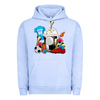 Pigment Grape Ice Soccer Frappe Coffee Urban Hoodie - FaDigitalArtStudio