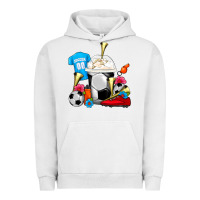 Pigment Lunar Rock Soccer Frappe Coffee Urban Hoodie - FaDigitalArtStudio
