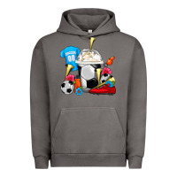 Pigment Tornado Soccer Frappe Coffee Urban Hoodie - FaDigitalArtStudio