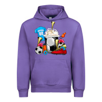 Tulip Soccer Frappe Coffee Urban Hoodie - FaDigitalArtStudio