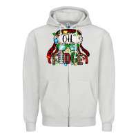 Dove Grey oh fudge christmas story Zipper Hoodie - Jasminsmagicworld
