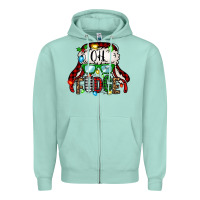 Seafoam oh fudge christmas story Zipper Hoodie - Jasminsmagicworld