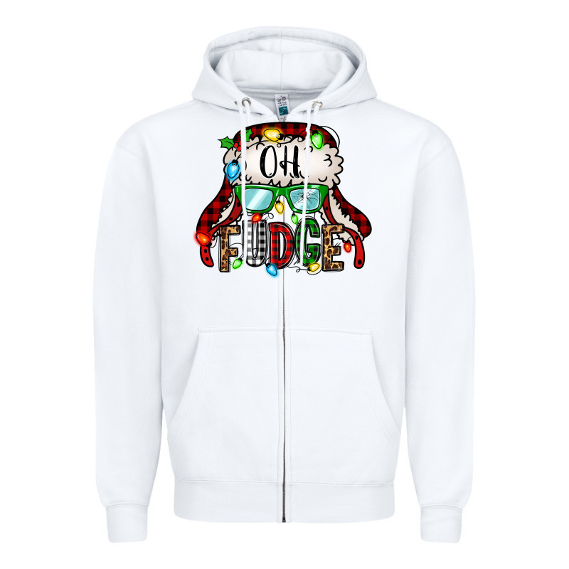 Oh Fudge Christmas Story Zipper Hoodie by Jasminsmagicworld | Teevron