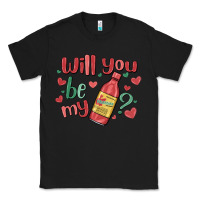 Black will you be my Classic Tee - MaliasSmallBusiness