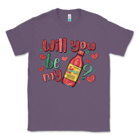 Lavender will you be my Classic Tee - MaliasSmallBusiness