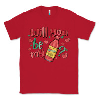 Red will you be my Classic Tee - MaliasSmallBusiness